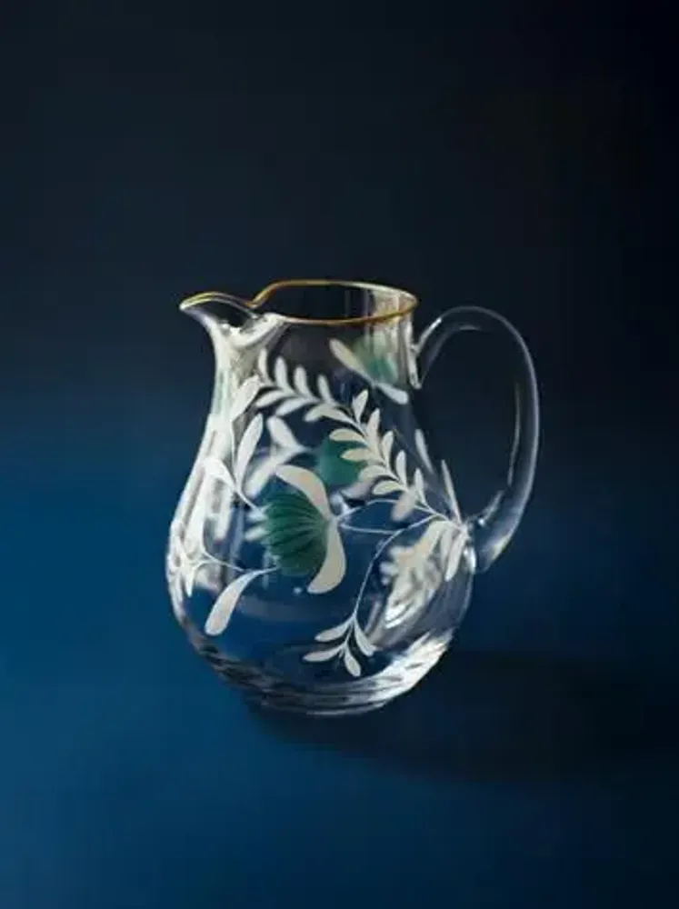 Crystal ware - Jug Jaipur Collection - LOS VASOS DE AGUA CLARA, S.L.
