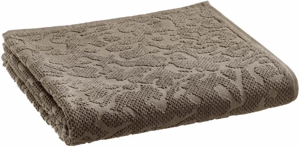 Bath towels - Gilda Bath Towel Carbone 70 X 130 - MAISON VIVARAISE - SDE VIVARAISE WINKLER