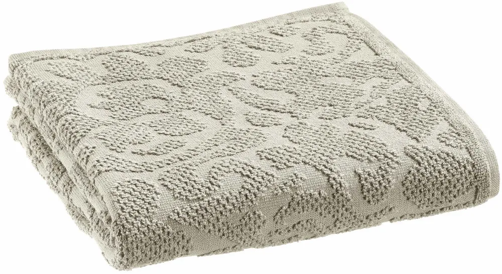 Bath towels - Gilda Bath Towel Perle 50 X 100 - MAISON VIVARAISE - SDE VIVARAISE WINKLER