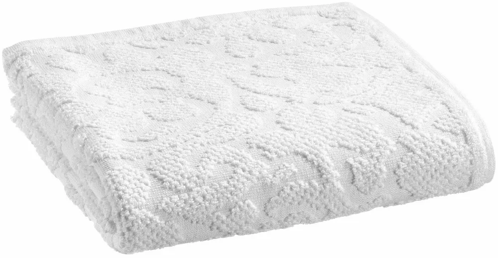 Serviettes de bain - Serviette de toilette Gilda Neige 50 x 100 - MAISON VIVARAISE - SDE VIVARAISE WINKLER