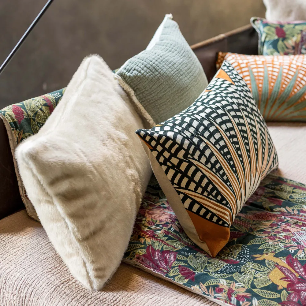 Coussins - Coussin Liwen Naturel 40 x 65 - MAISON VIVARAISE - SDE VIVARAISE WINKLER