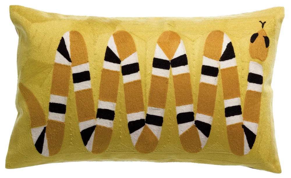 Coussins - Coussin brodé Yoka Mangue 30 x 50 - MAISON VIVARAISE - SDE VIVARAISE WINKLER