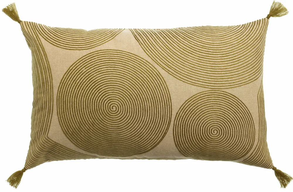 Cushions - Embroidered Cushion Tito Naturel 40 X 65 - MAISON VIVARAISE - SDE VIVARAISE WINKLER