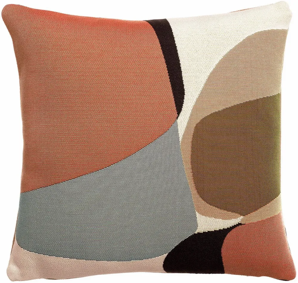 Coussins - Coussin Leana outdoor Moka 45 x 45 - MAISON VIVARAISE - SDE VIVARAISE WINKLER