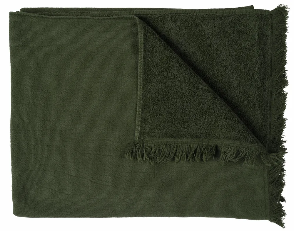 Serviettes de bain - Maxi drap de bain Luna Kale 100 x 160 - LA CERISE SUR LE GATEAU