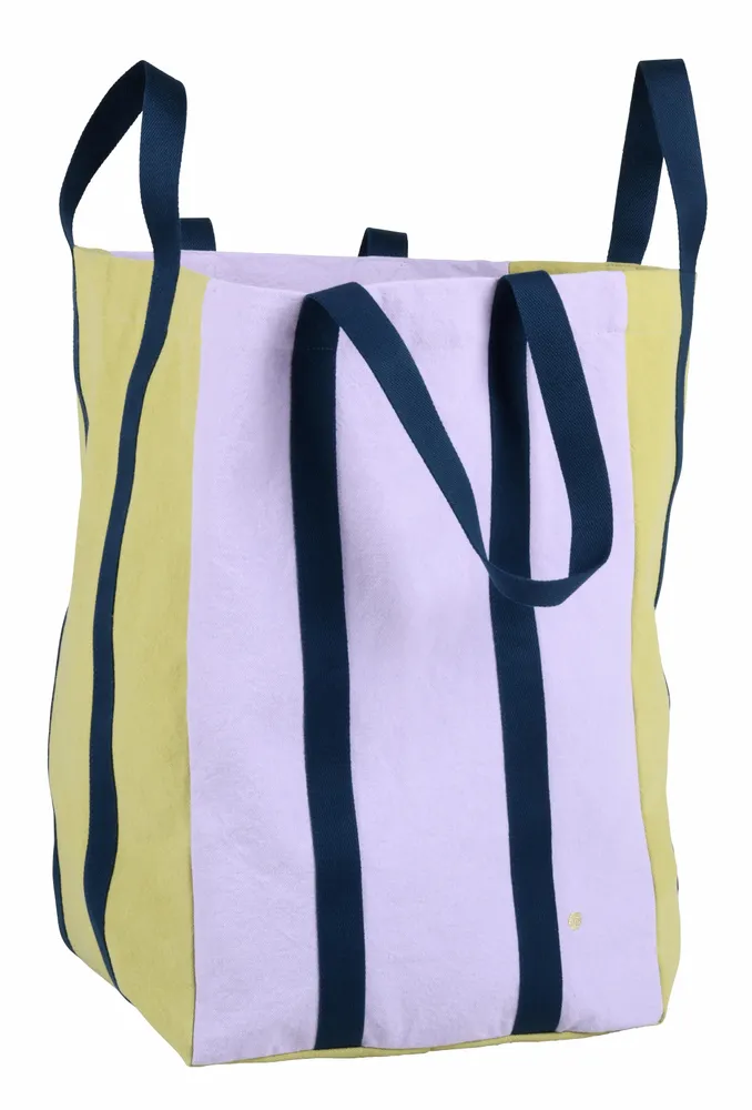 Bags and totes - Maxi Bag Poppins Tricolo Lilas 48 X 33 X 33 - LA CERISE SUR LE GATEAU