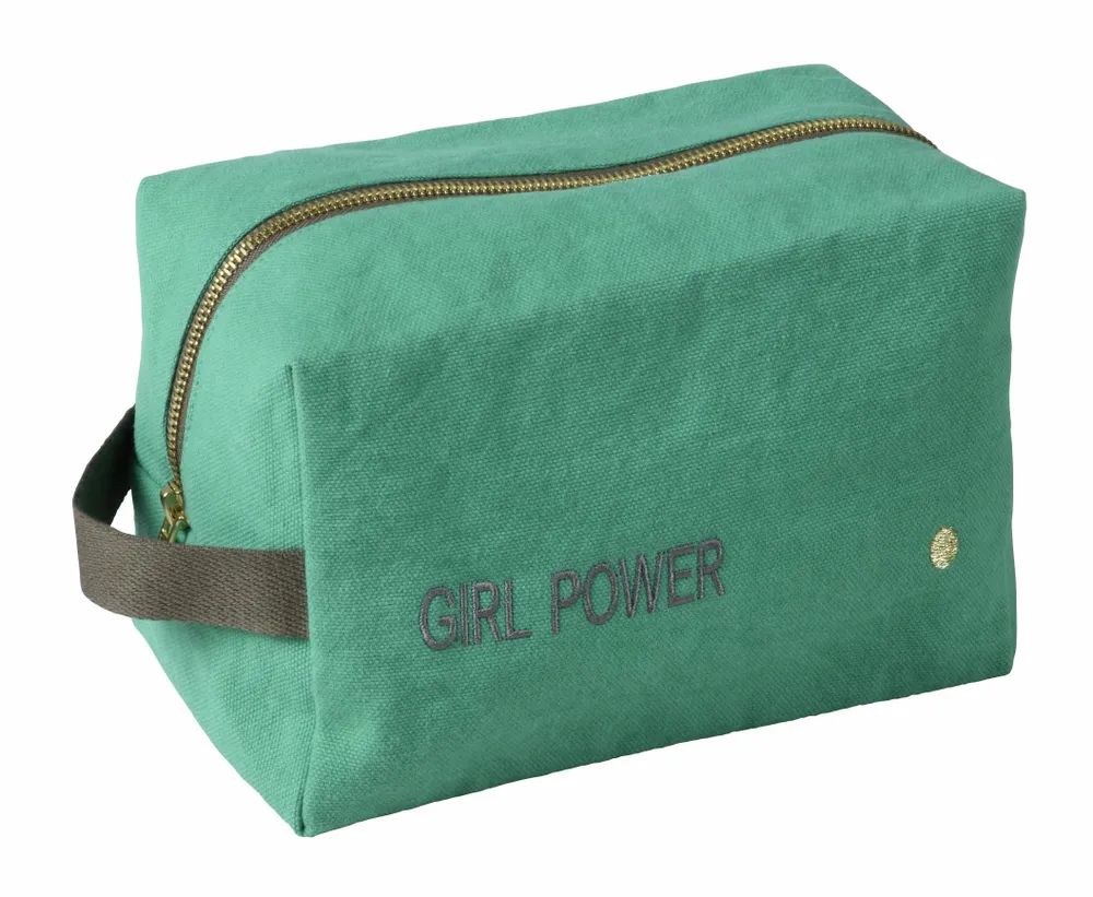 Pochettes - Trousse cube Girl Power Détox 14 x 22 x 11 - LA CERISE SUR LE GATEAU