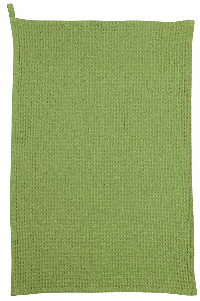 Dish towels - Plain honeycomb tea towel Mumba Prairie 50 X 70 - MAISON VIVARAISE - SDE VIVARAISE WINKLER