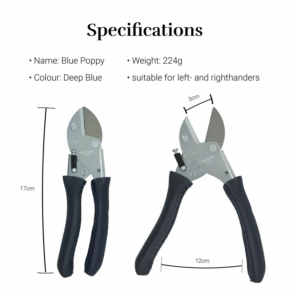 Garden accessories - Blue Poppy - CHOP CHOP BLOOM