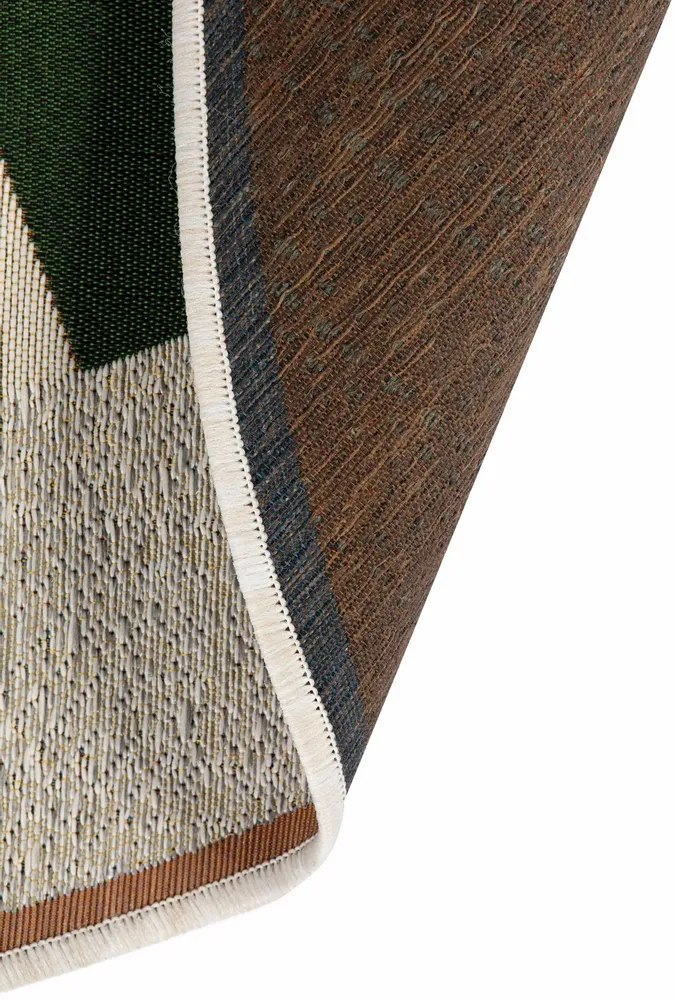 Tapis - Tapis Yoka outdoor Naturel Diamètre 160 cm - MAISON VIVARAISE - SDE VIVARAISE WINKLER