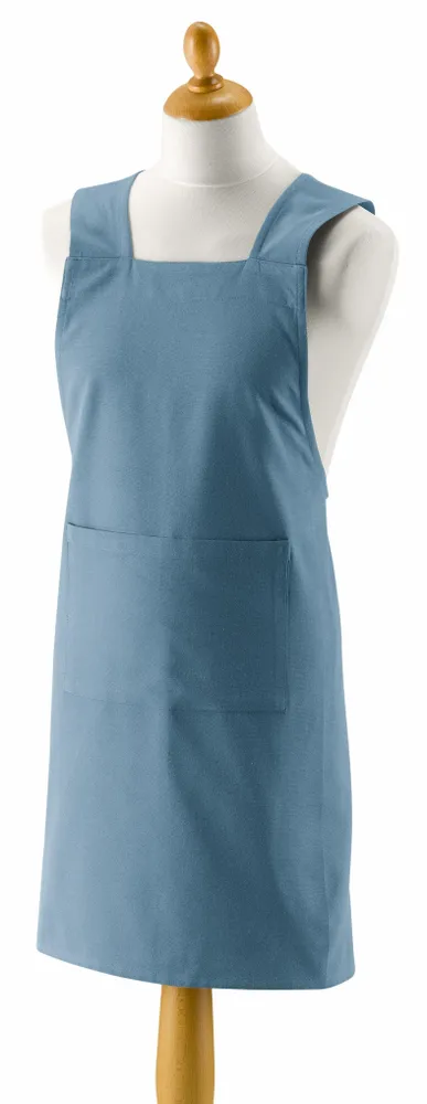 Aprons - Recycled kitchen apron Gen Alizée 120 X 85 - MAISON VIVARAISE - SDE VIVARAISE WINKLER