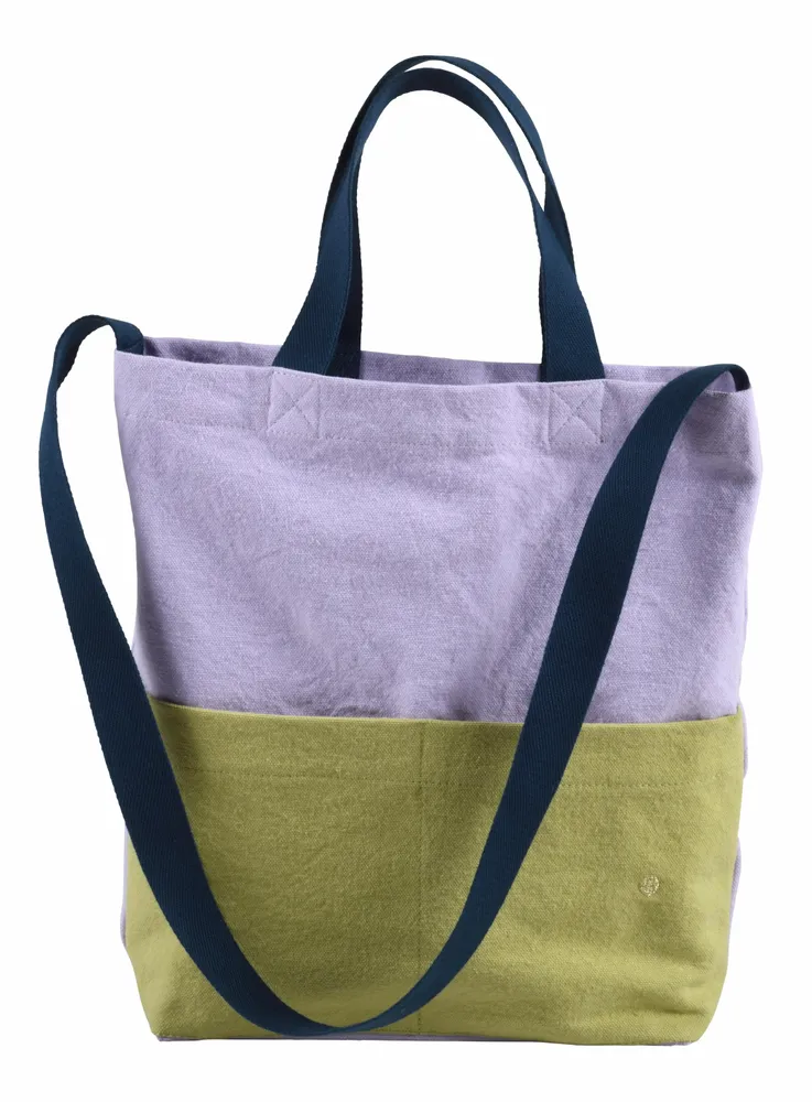 Bags and totes - My City Bag Tricolo Lilas 37 X 35 X 9 - LA CERISE SUR LE GATEAU