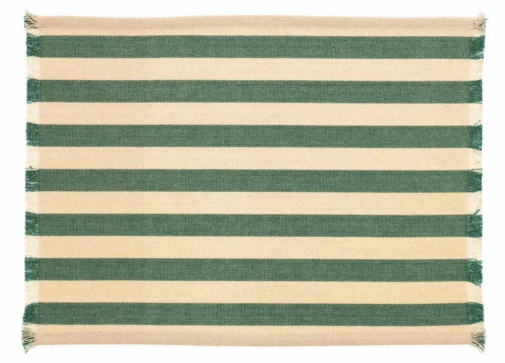 Table cloths - Recycled Placemat Yanis Fougère 35 X 45 - MAISON VIVARAISE - SDE VIVARAISE WINKLER