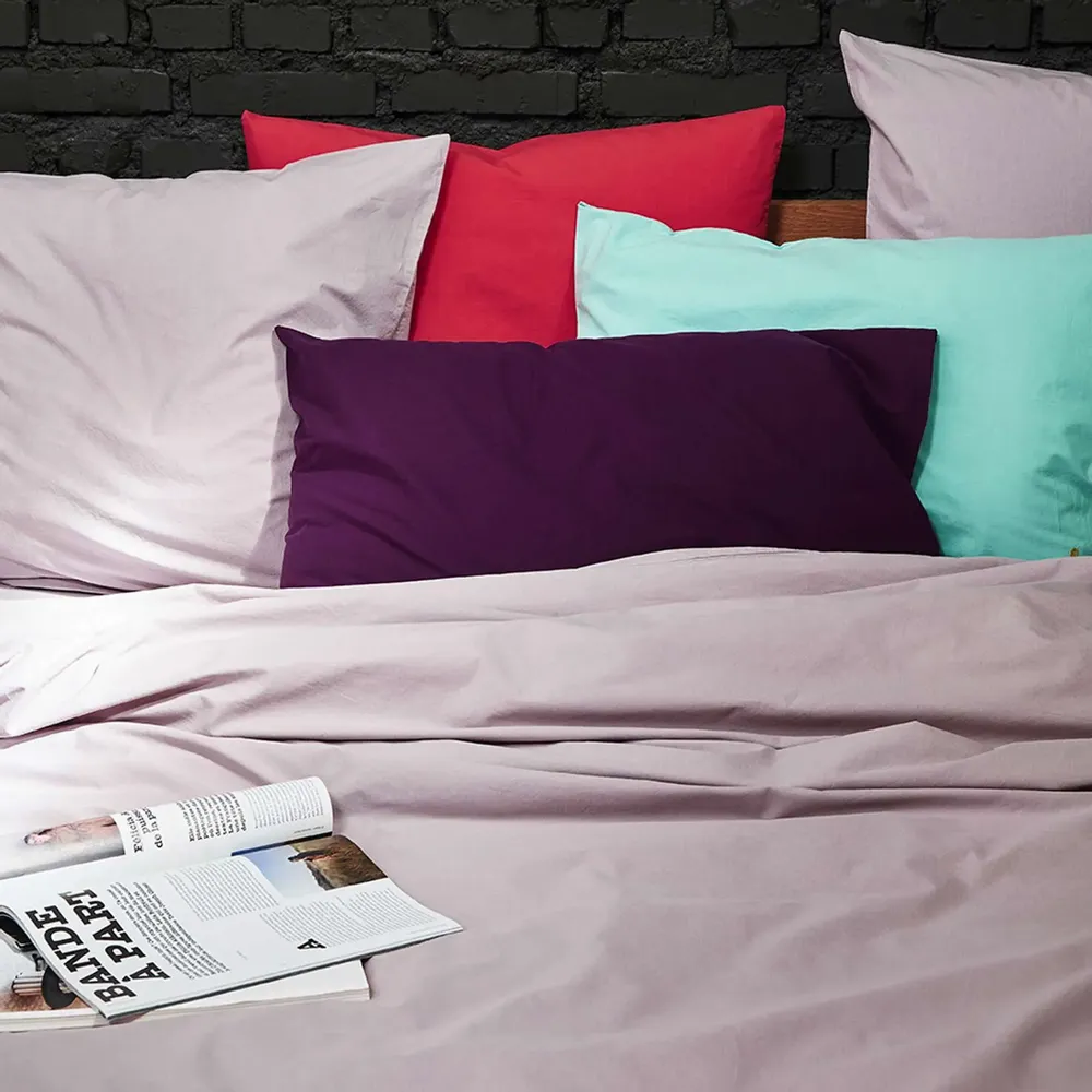 Bed linens - Céleste Pillowcase Purple rain 70 X 50 - LA CERISE SUR LE GATEAU
