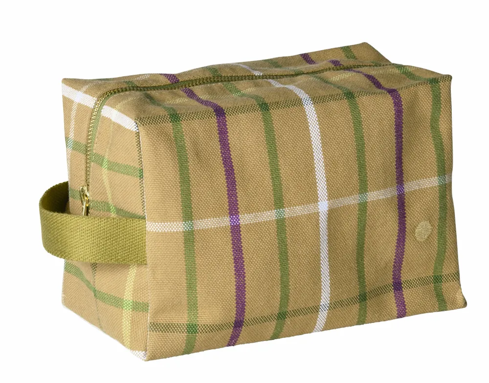 Clutches - Cube Toiletry Bag Scotty Marron L 22 X 14 X 10,5 - LA CERISE SUR LE GATEAU
