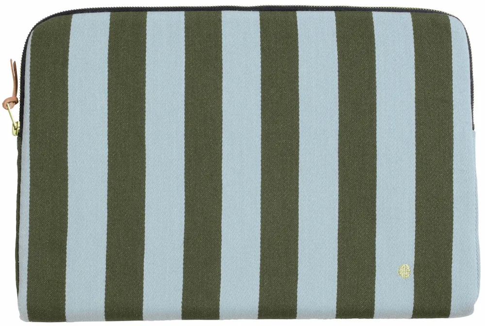 Clutches - Rita Laptop Sleeve Matcha 28 X 38 X 3 - LA CERISE SUR LE GATEAU