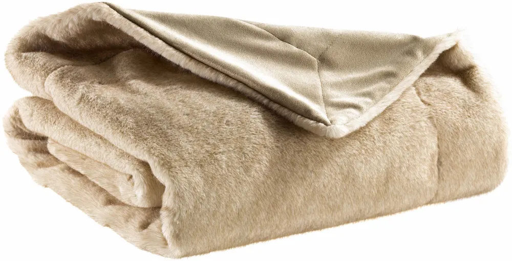 Throw blankets - Liwen Throw Blanket Naturel 140 X 180 - MAISON VIVARAISE - SDE VIVARAISE WINKLER