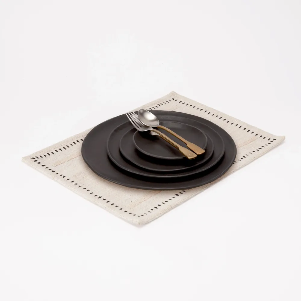 Assiettes de réception - Set de vaisselle Kodo en 4 pièces - DUMAE