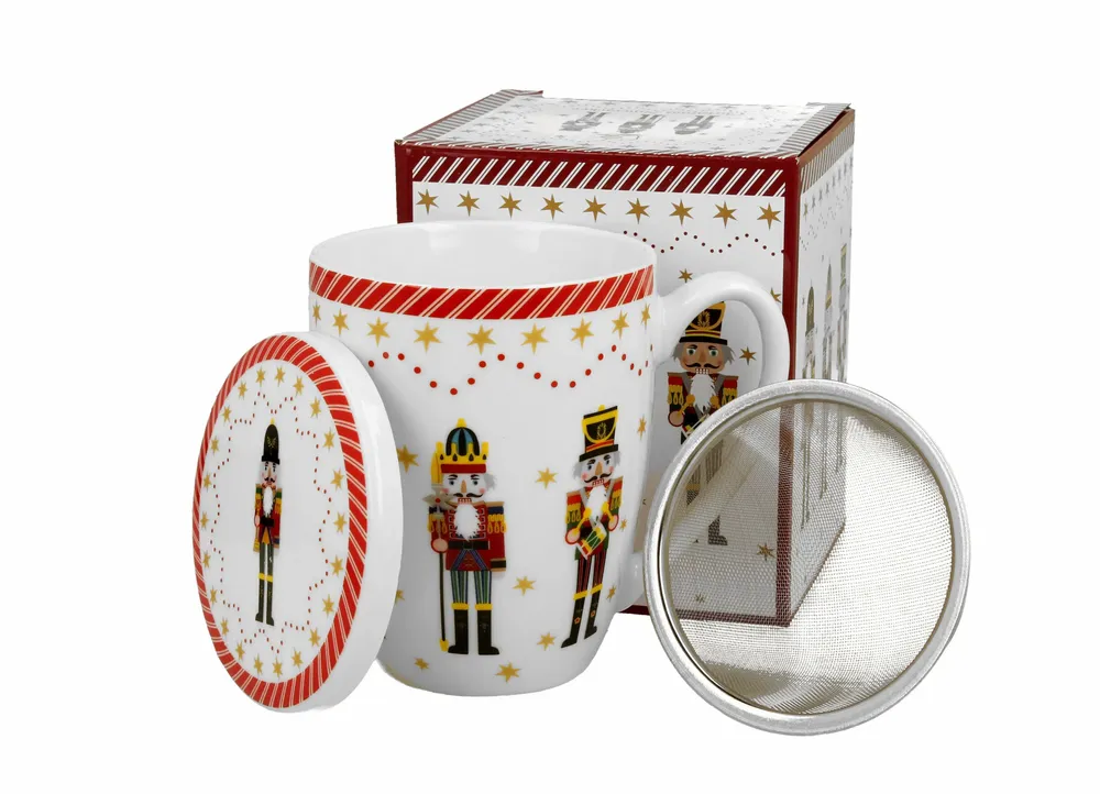 Objets de décoration - tasse avec filtre nutcracker - KARENA INTERNATIONAL