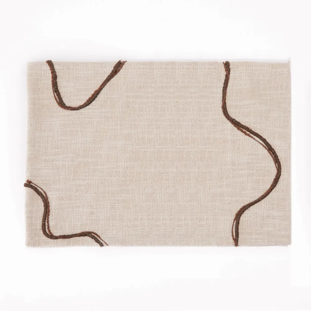 Linge de table textile - Set de 2 sets de table « Signature - DUMAE