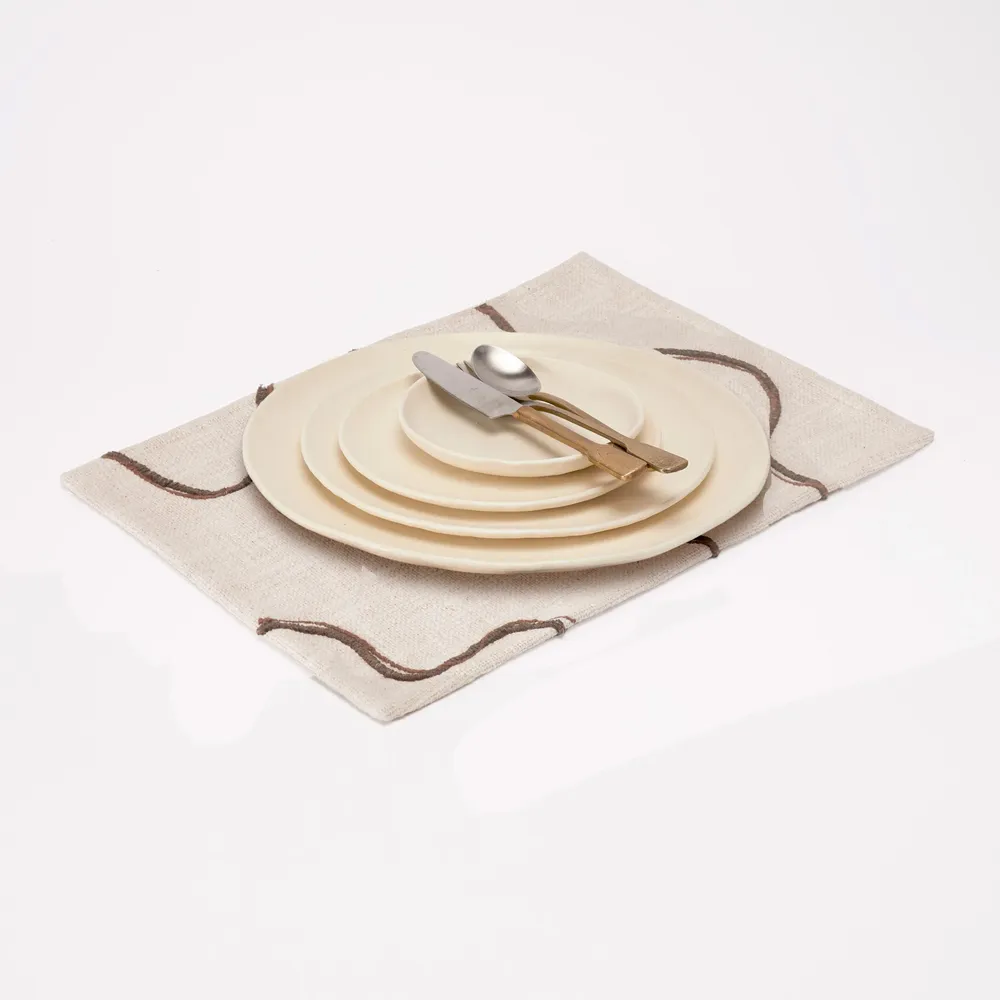 Linge de table textile - Set de 2 sets de table « Signature - DUMAE