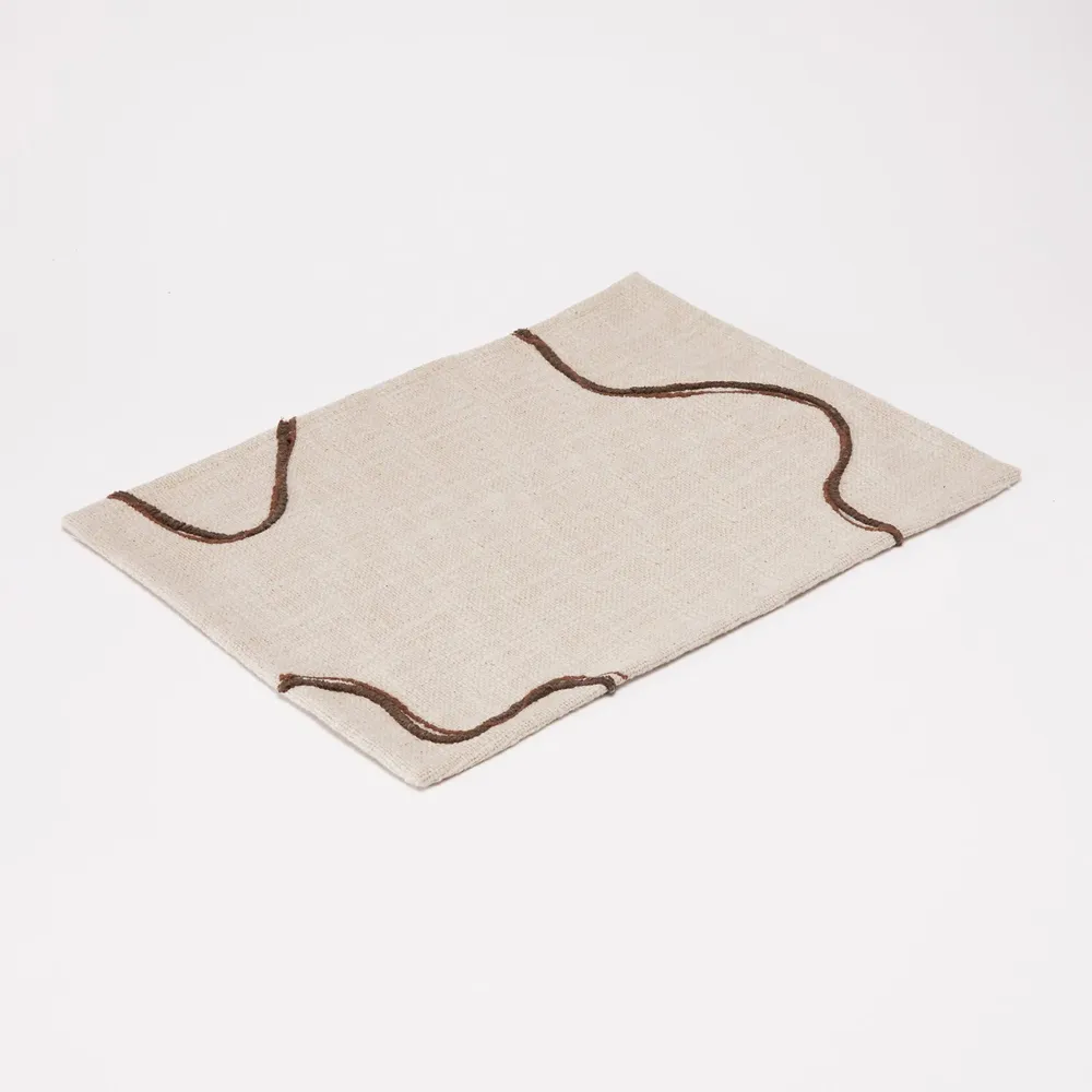Linge de table textile - Set de 2 sets de table « Signature - DUMAE