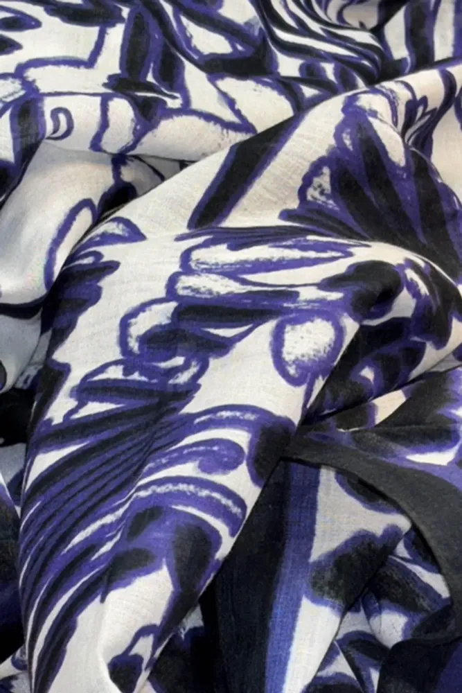 Scarves - FILIPO blueberry bandana - MONSIEUR CHARLI