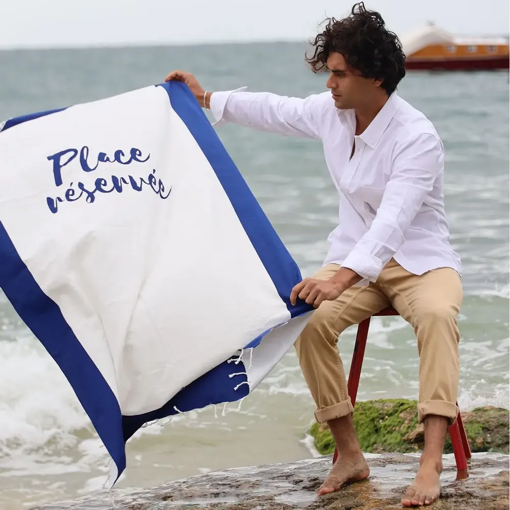 Paréos - Fouta en coton de plage - MONSIEUR CHARLI