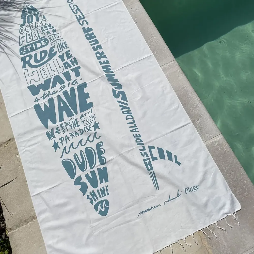 Paréos - Fouta en coton de plage - MONSIEUR CHARLI