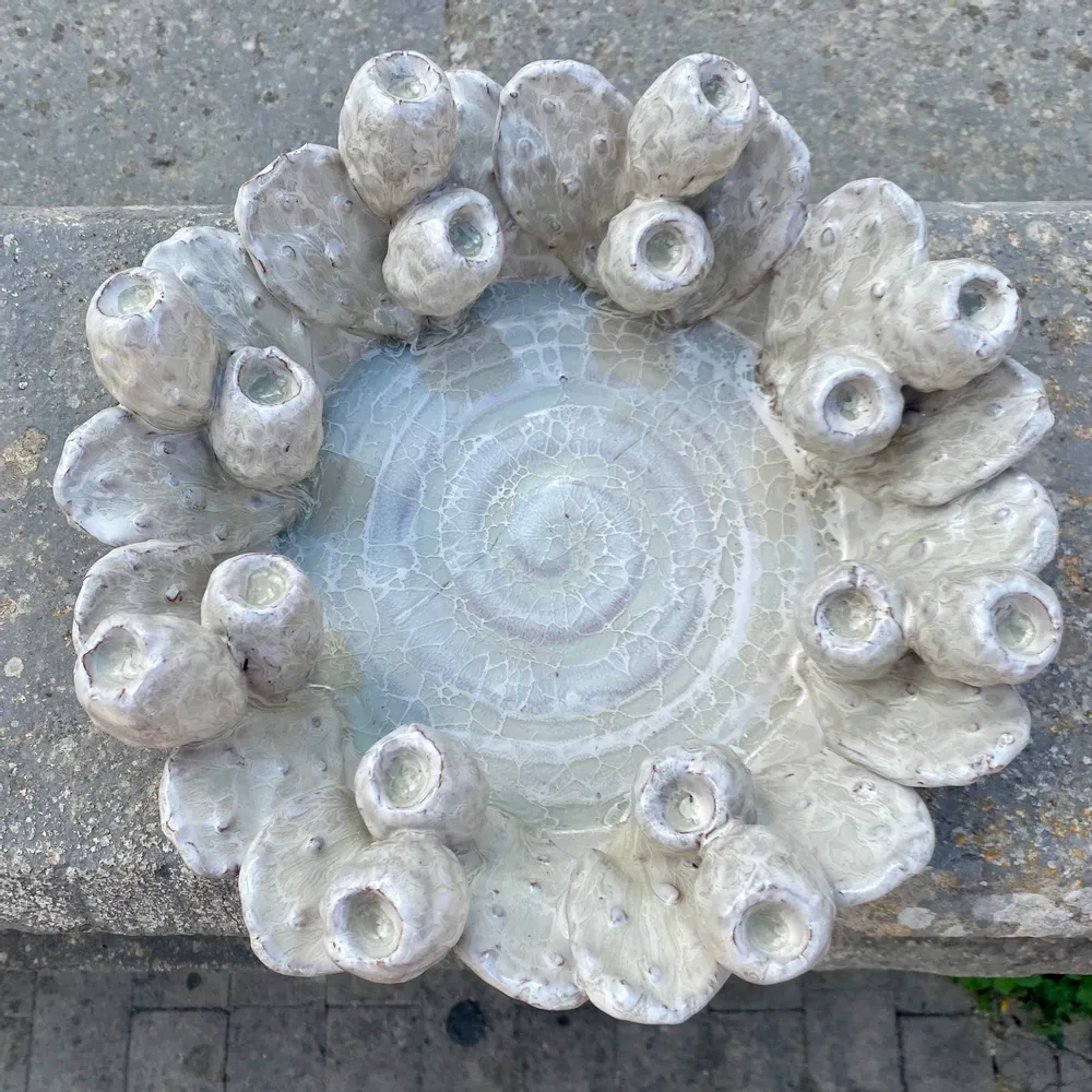 Objets de décoration - PRICKLY PEARS CENTRE TABLE - DARIO MAGRO CERAMICHE SICILY