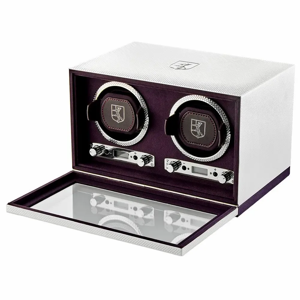 Autres objets connectés  - SILVER - Double Watch Winder - WOLF