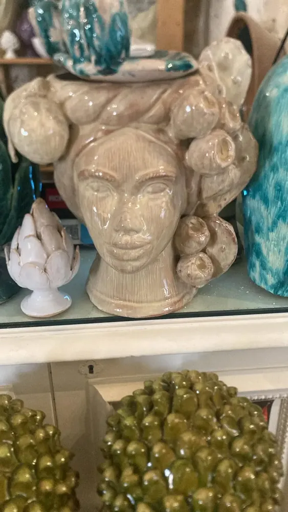 Objets de décoration - MOOR HEAD - DARIO MAGRO CERAMICHE SICILY