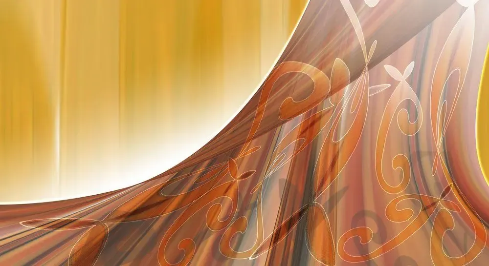 Papiers peints - Panoramic wallpaper with unique Celtic-inspired patterns. - INCREATION