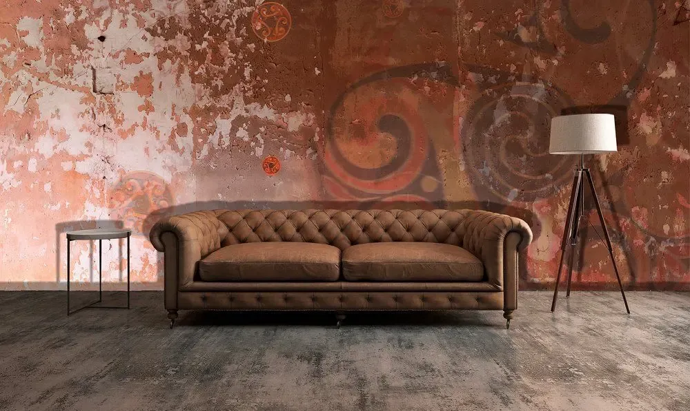 Papiers peints - Panoramic wallpaper with unique Celtic-inspired patterns. - INCREATION