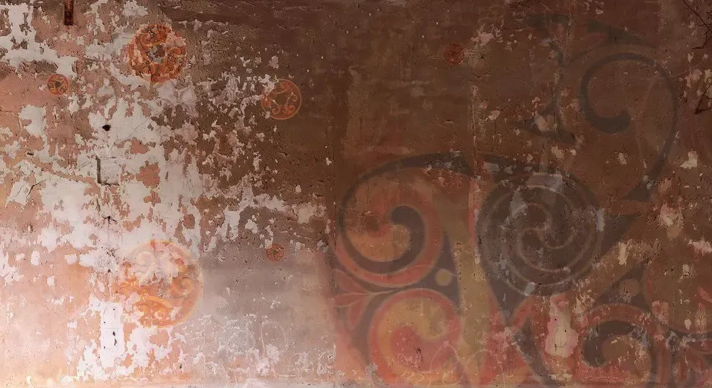 Papiers peints - Panoramic wallpaper with unique Celtic-inspired patterns. - INCREATION