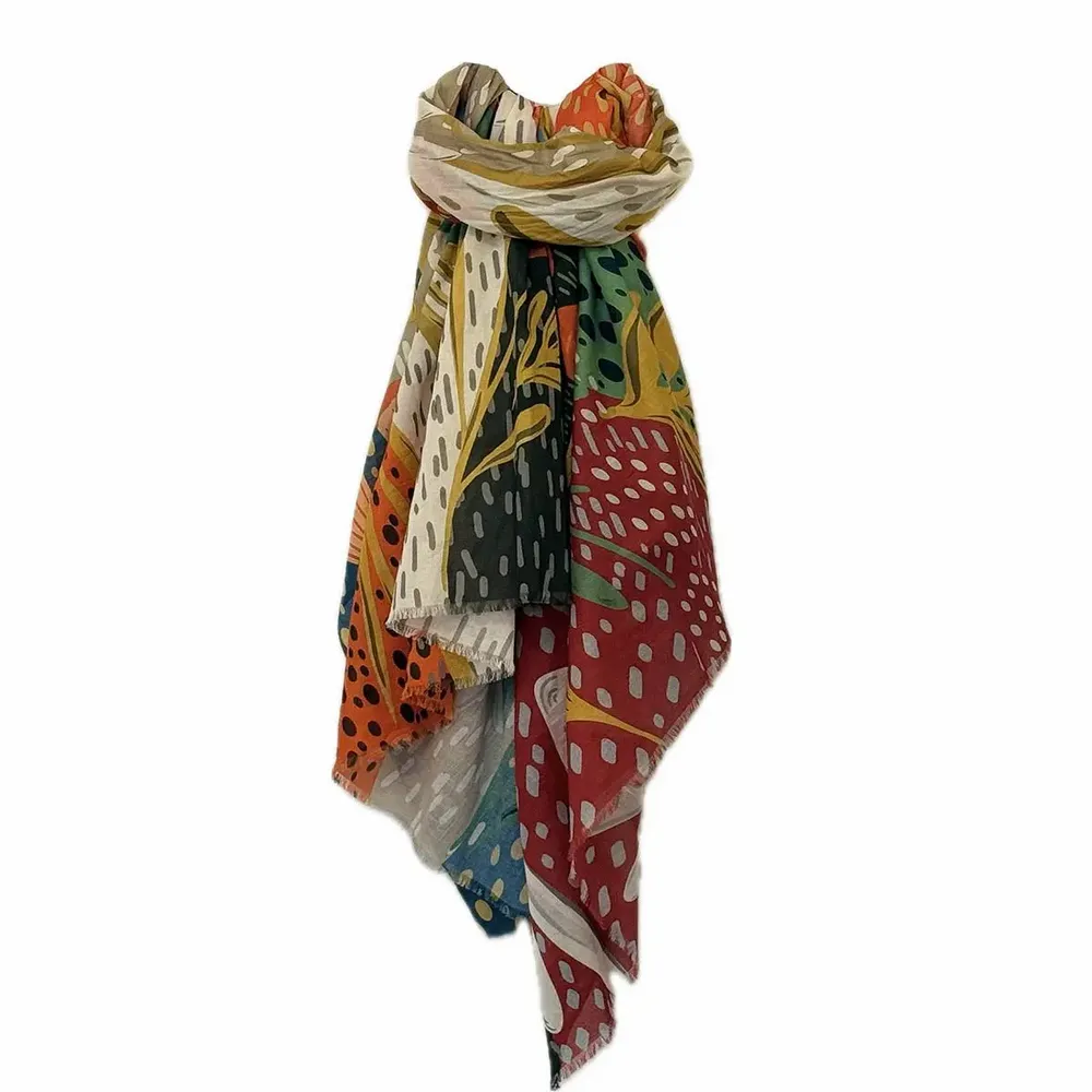 Scarves - SOFIANE COTTON CHECK - MONSIEUR CHARLI