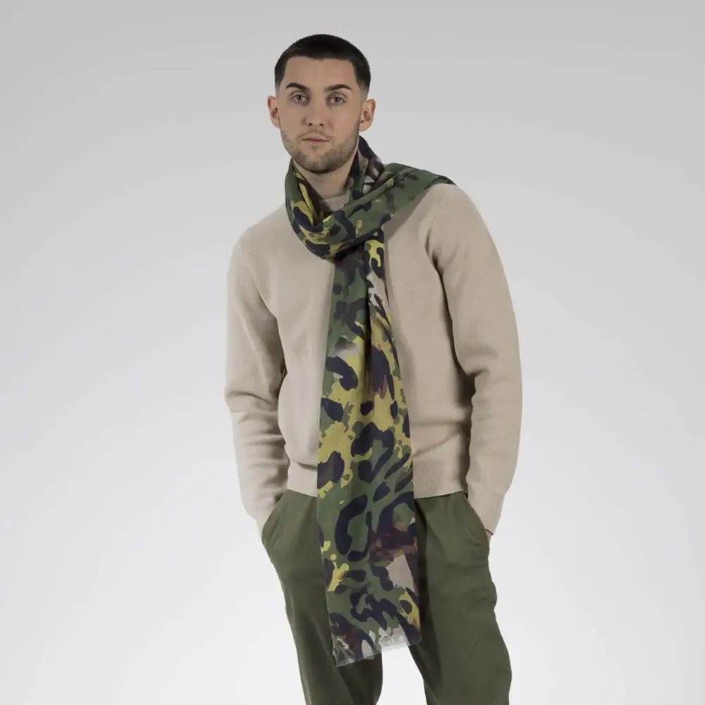 Scarves - SYLVIO COTTON CHECK - MONSIEUR CHARLI