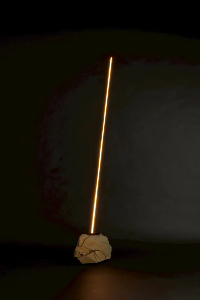 Floor lamps - floor lamp BLESSED STONE - AREA PARIS