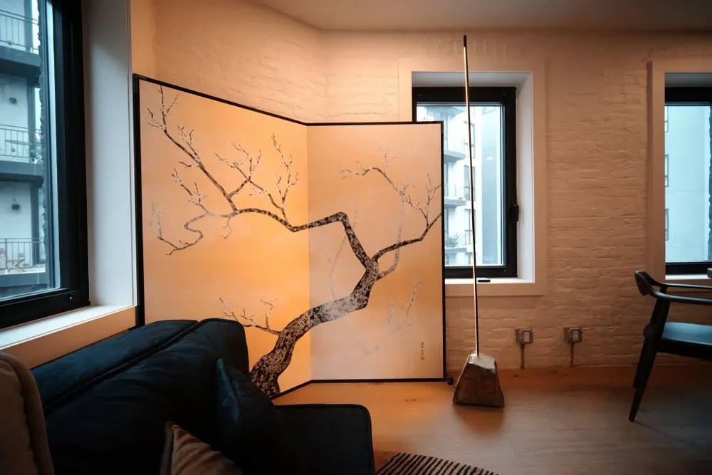 Floor lamps - floor lamp BLESSED STONE - AREA PARIS