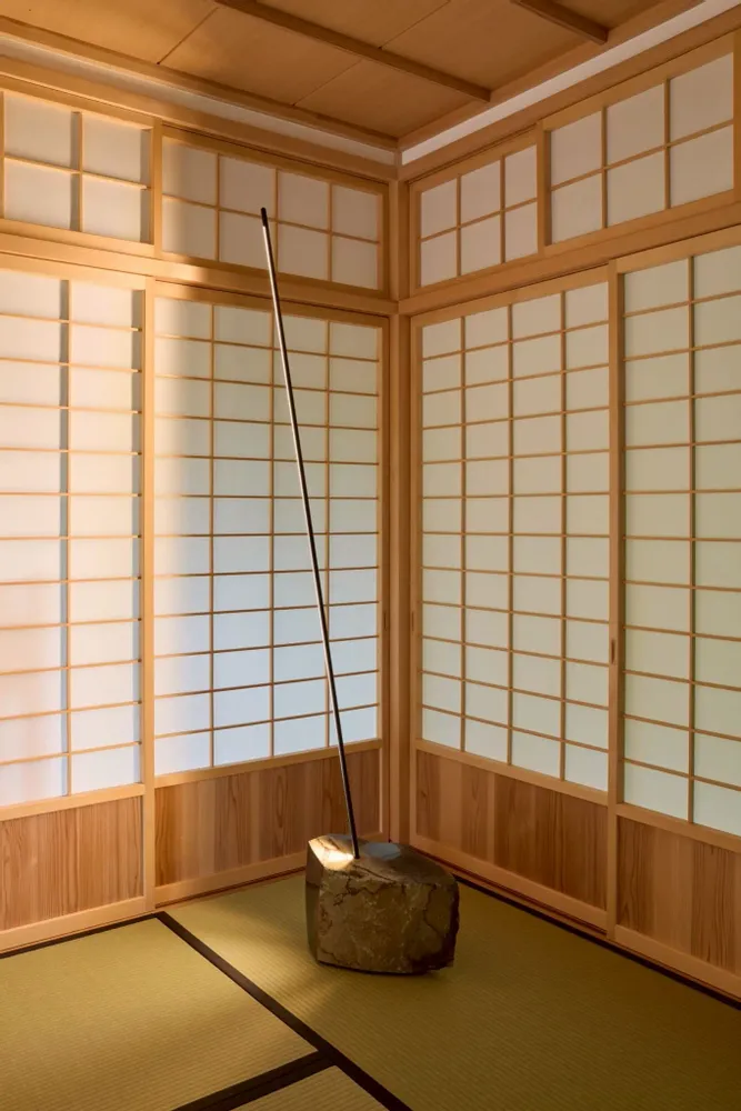 Floor lamps - floor lamp BLESSED STONE - AREA PARIS