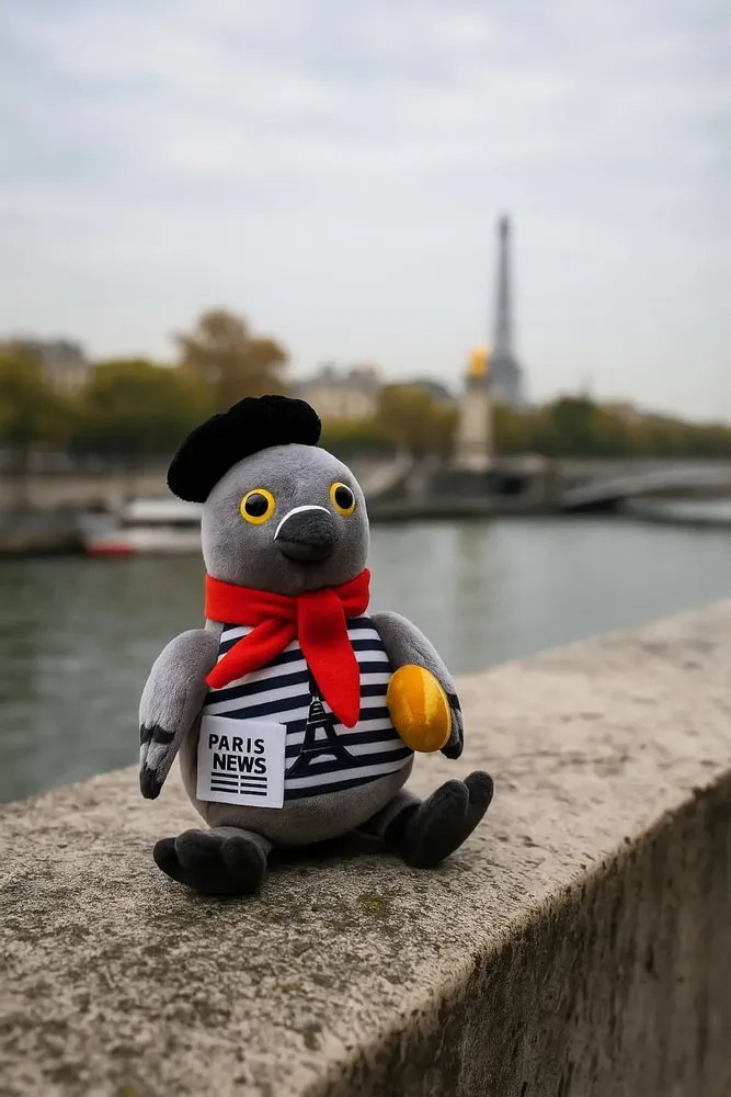 Cadeaux - Léon le pigeon - LE PIGEON PARISIEN