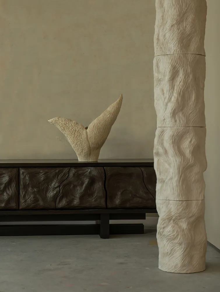 Sideboards - In attesa, l'oscura / LA LUNE x CLAIRE COSNEFROY x ATELIER PESMOIS - LALUNE GALERIE CHEZ CØR STUDIO