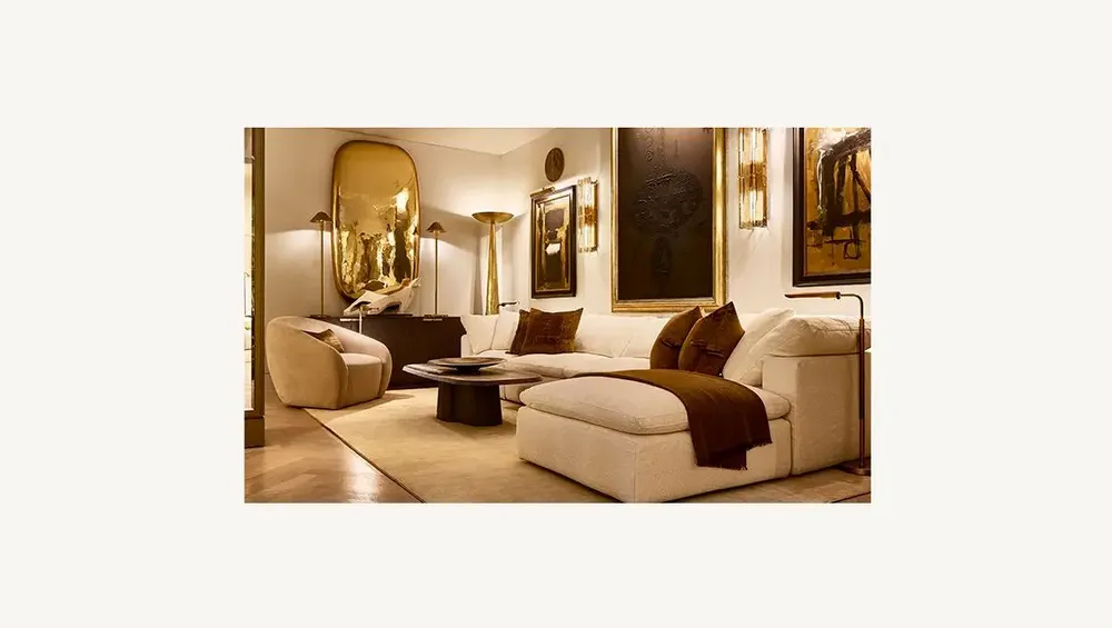 Sofas - CLOUD MODULAR 5-PIECE CHAISE SECTIONAL - RH