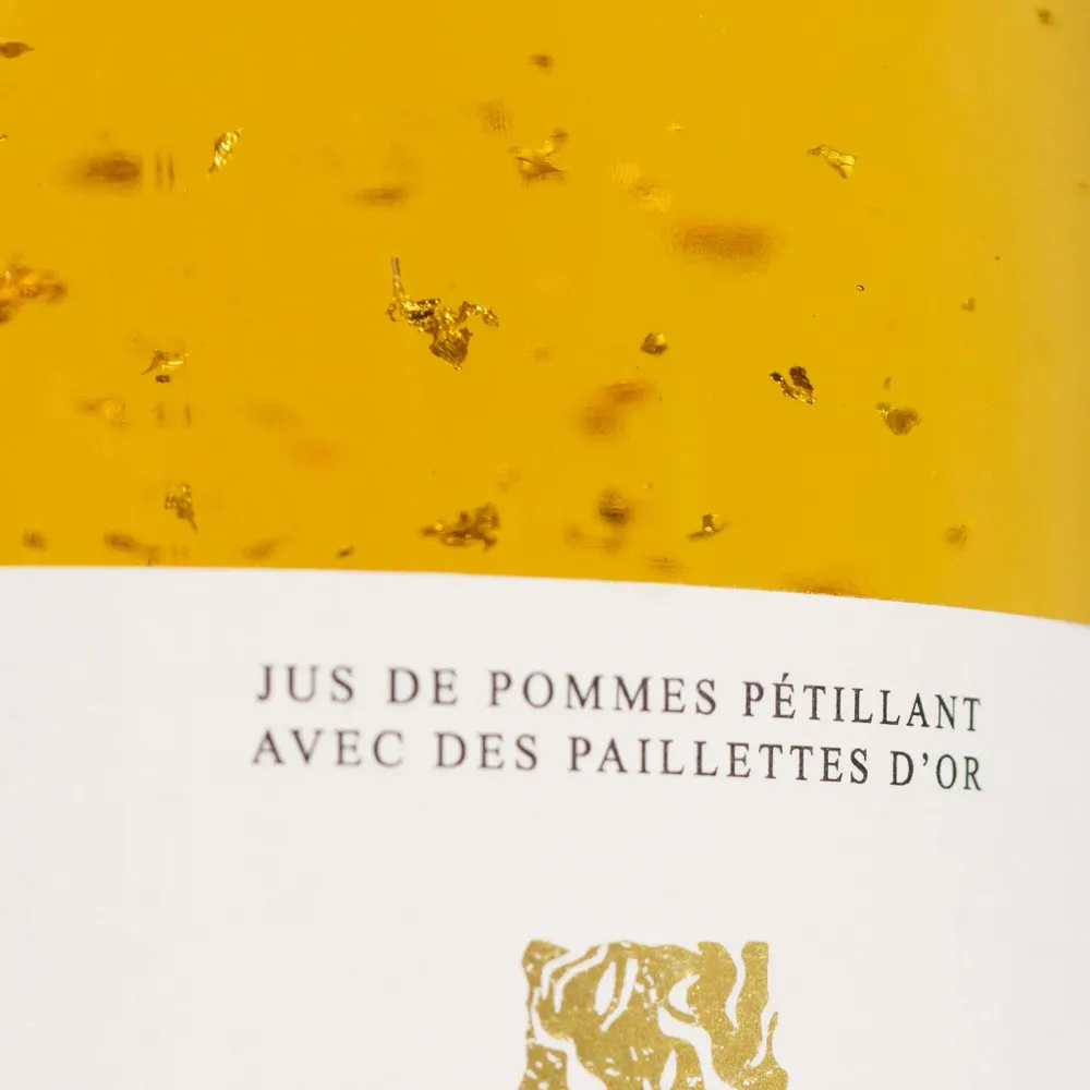 Gifts - SPARKLING APPLE JUICE WITHOUT ALCOHOL 75CL - GOLD EMOTION