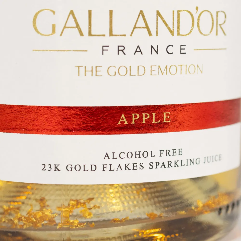 Gifts - SPARKLING APPLE JUICE WITHOUT ALCOHOL 75CL - GOLD EMOTION