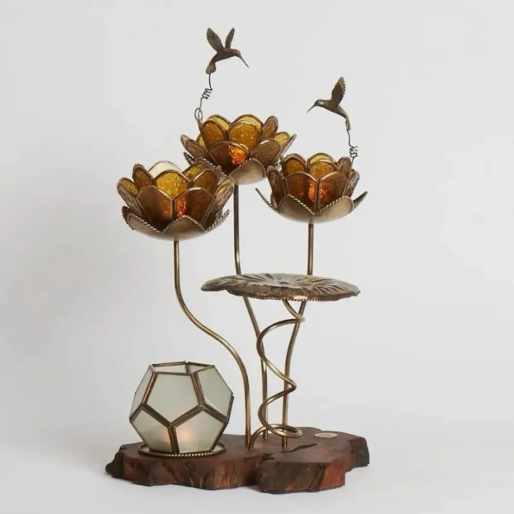 Objets personnalisables - Chandelier Lotus - SAKURA LIVING