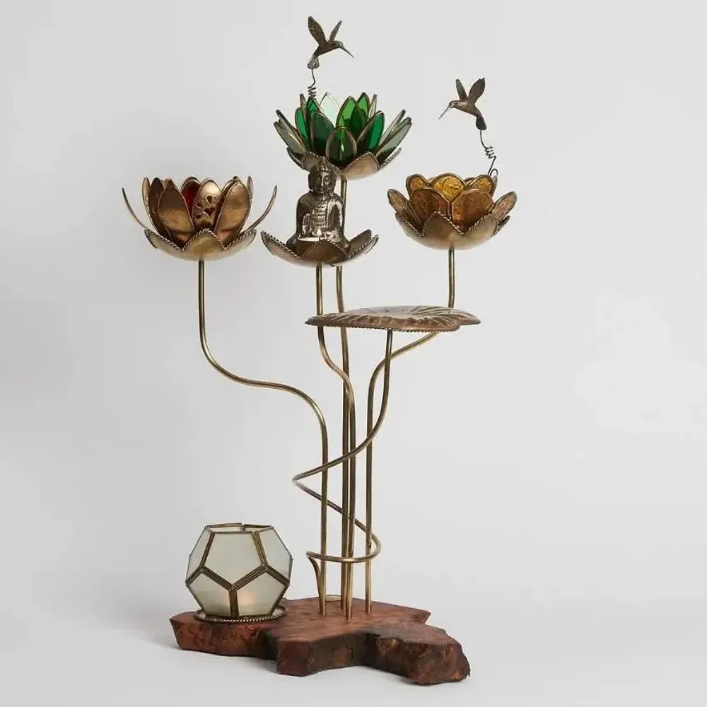 Objets personnalisables - Chandelier Lotus - SAKURA LIVING