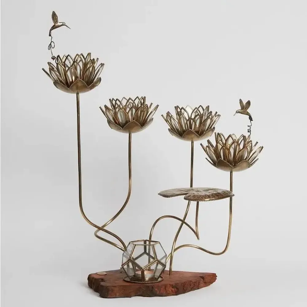 Objets personnalisables - Chandelier Lotus - SAKURA LIVING