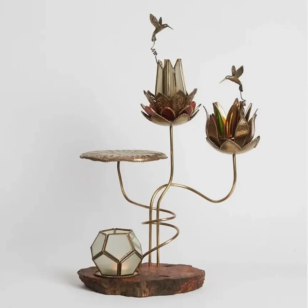 Objets personnalisables - Chandelier Lotus - SAKURA LIVING