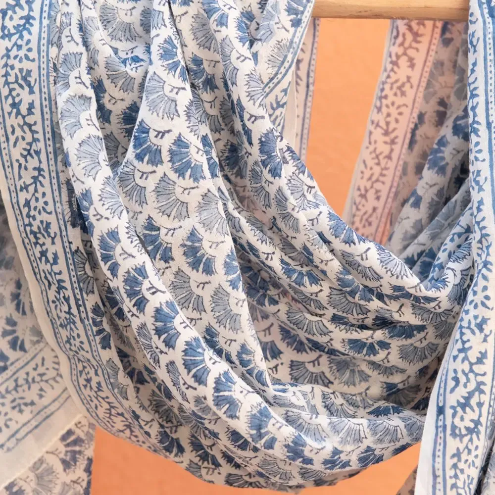 Scarves - Cotton veil scarves - ZEN ETHIC *